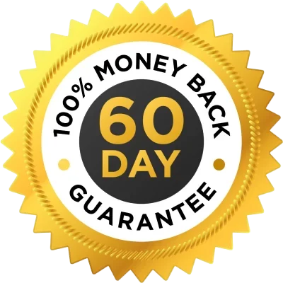 ProstaBliss 180 Days Money Back Guarantee Badge